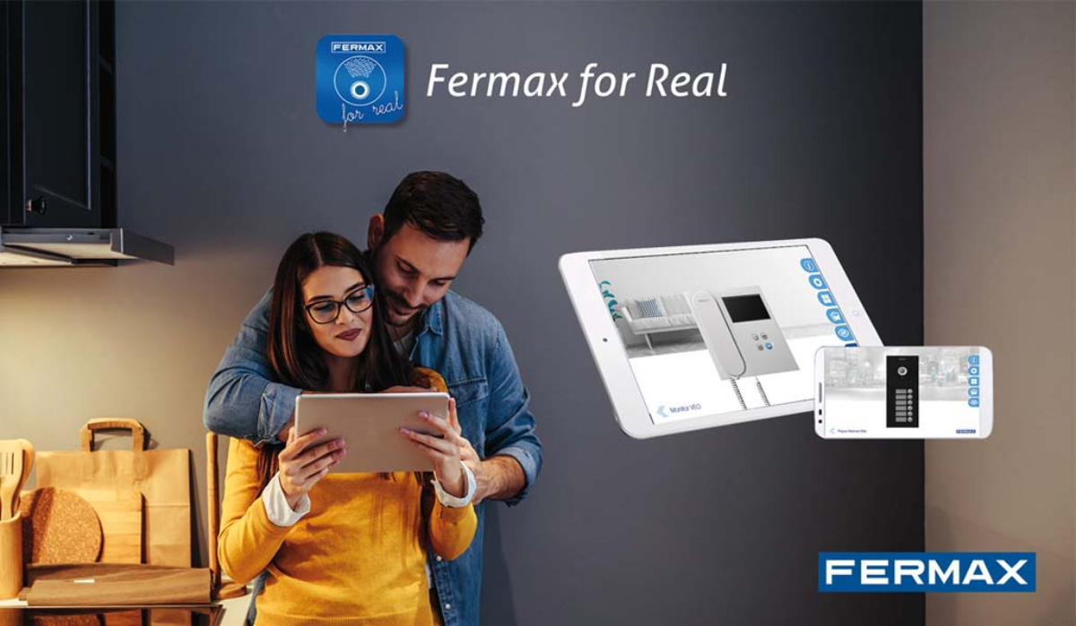 Nueva versión de FERMAX FOR REAL, la app de realidad aumentada para el profesional